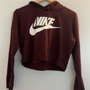 Nike Cropped Logo Hoodie